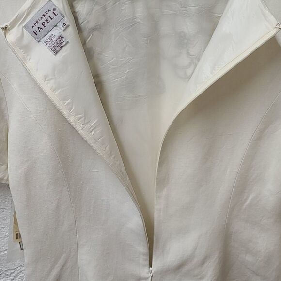 Adrianna Papėll white flower sequence blouse - Picture 4 of 9